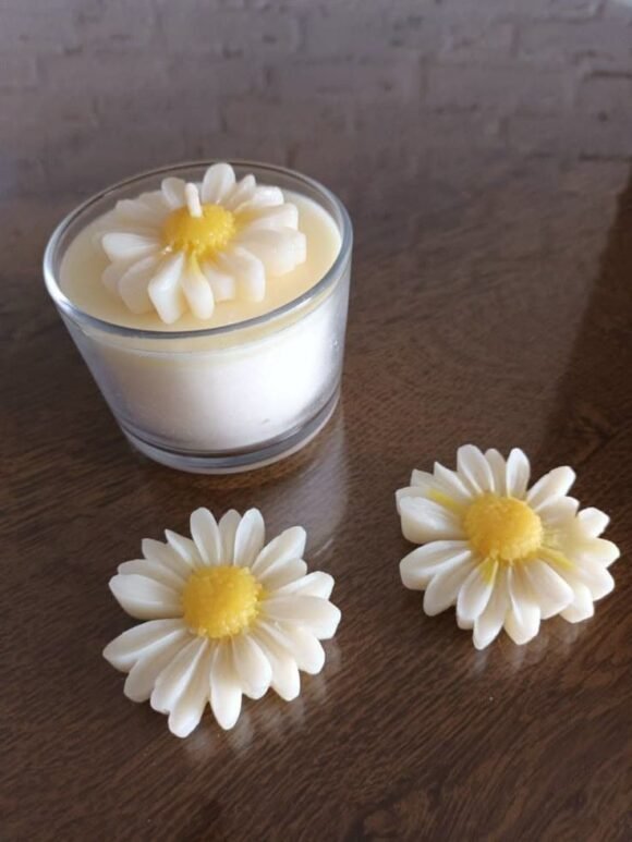 Mini Daisy Jar Candle