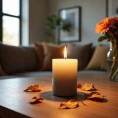 Glow Nest Pillar Candle